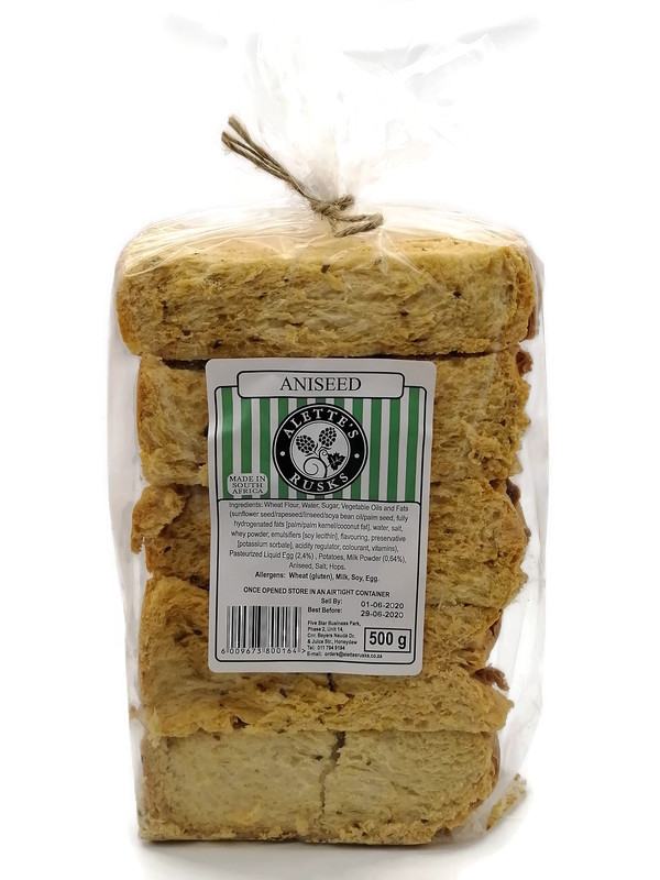 Alette\'s Aniseed Rusks Alette\'s Aniseed Rusks